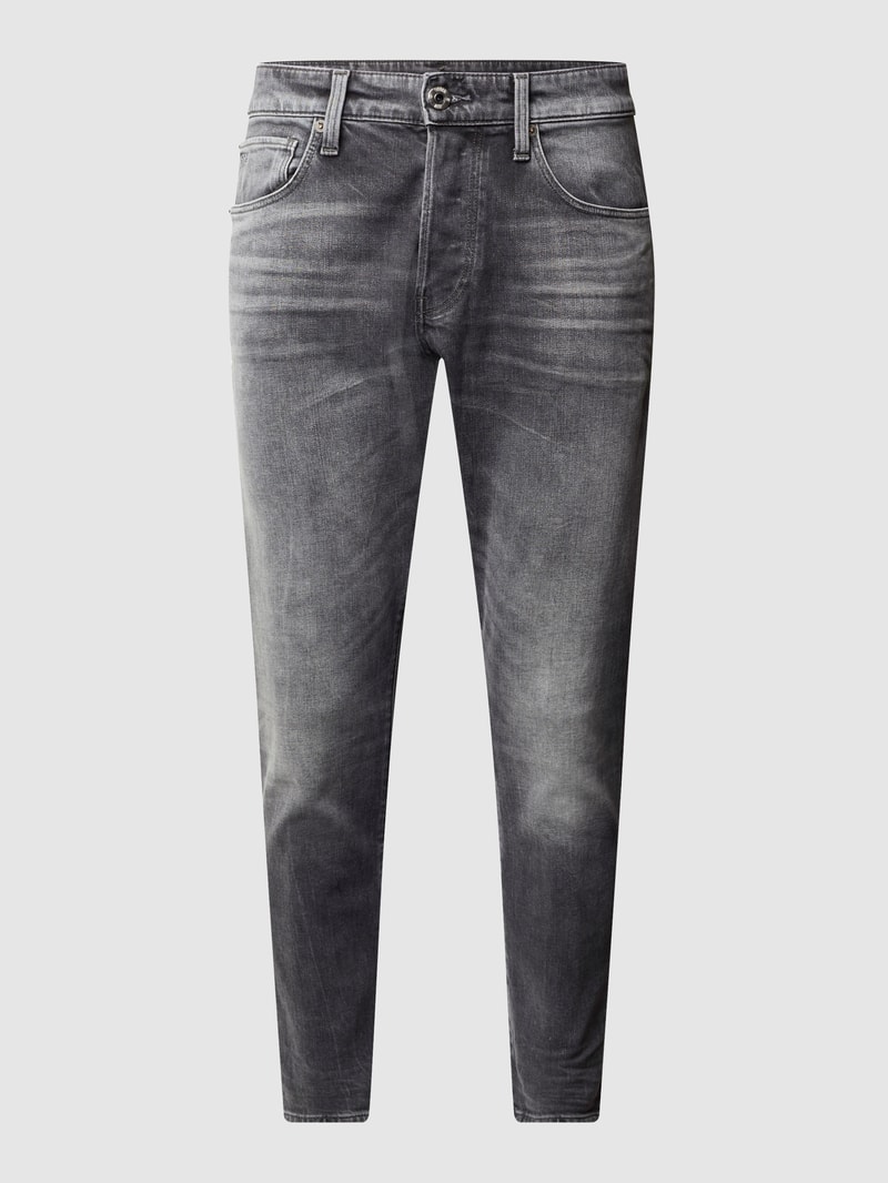Straight Fit Jeans mit Stretch-Anteil in anthrazit
