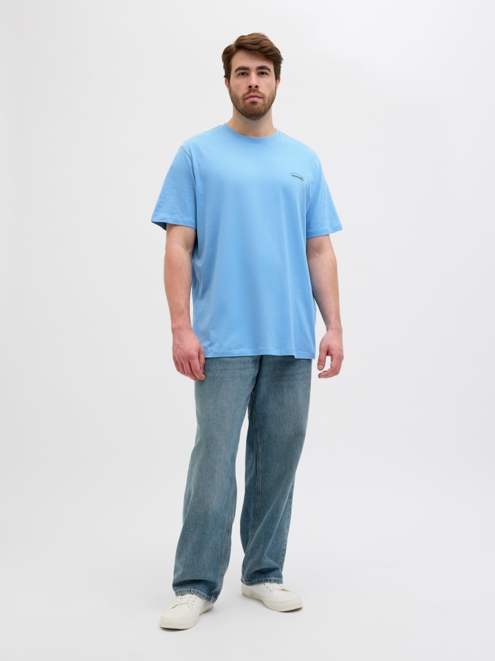 JACK & JONES PLUS T-shirt in Iceberg Green günstig kaufen