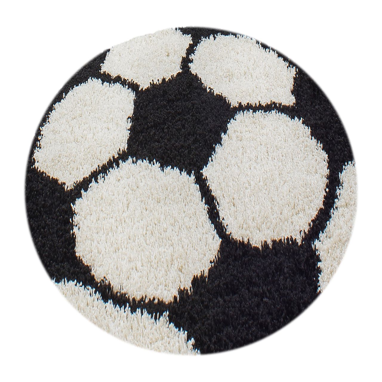 Ayyildiz Teppich, FUN 6001, BLACK, 100 x 100 cm