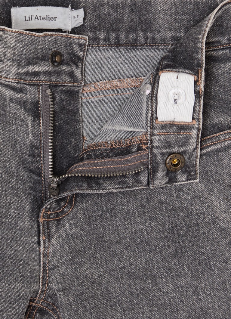 Blugi skinny Lil' Atelier NMNRome din amestec de bumbac organic