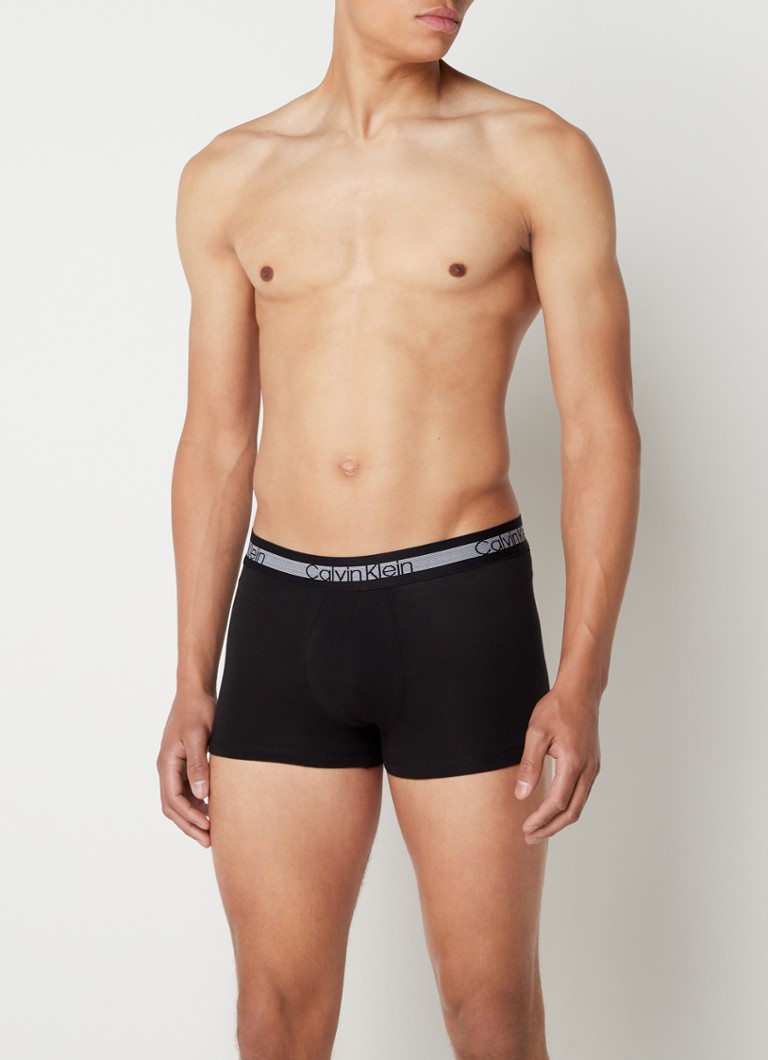 Calvin Klein Boxer Shorts with logo waistband in a 3-pack
