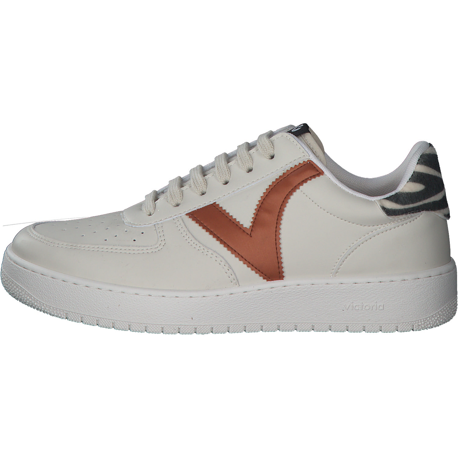 Viktoria 1258218, Sneakers Low, Damen, teja/white