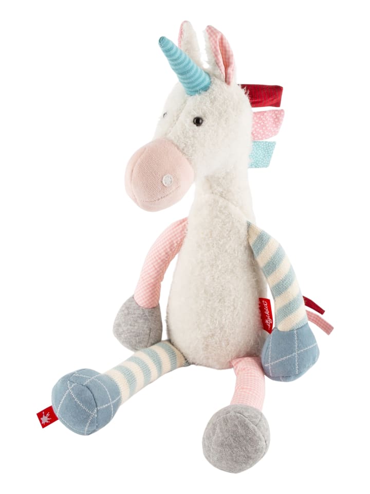 Sigikid Kuscheltier Einhorn Patchwork Sweety in weiß/rosa/hellblau günstig kaufen onesize