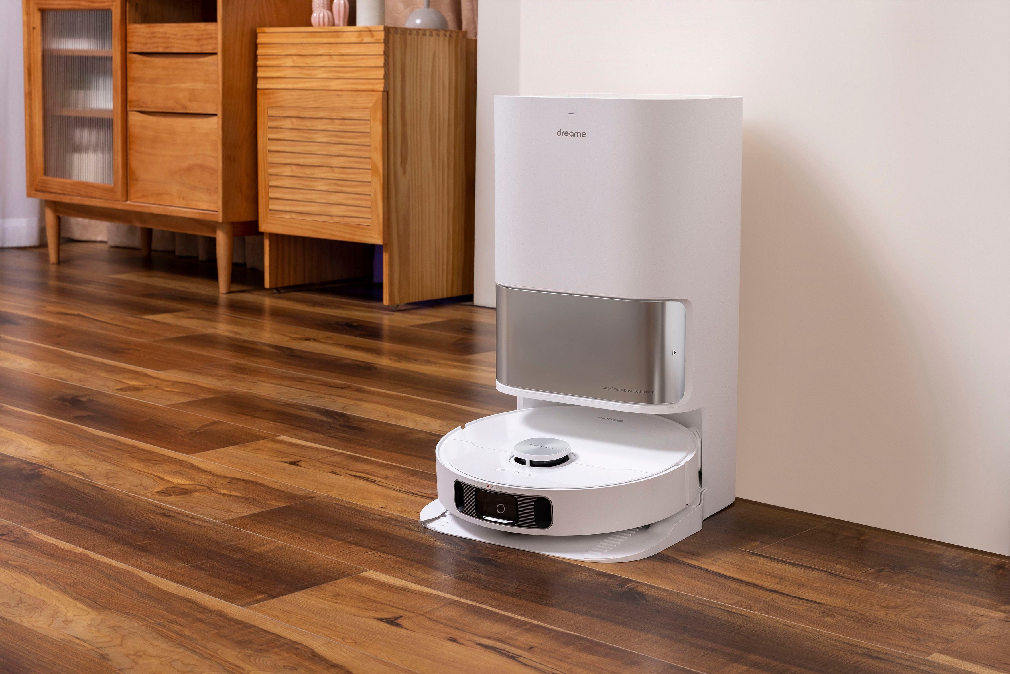 dreame Saugroboter Dreame L10s Ultra: mit Wischfunktion; vollautomatische Basisstation, 55 W, mit Staubabsaug- und Selbstreinigungsfunktion