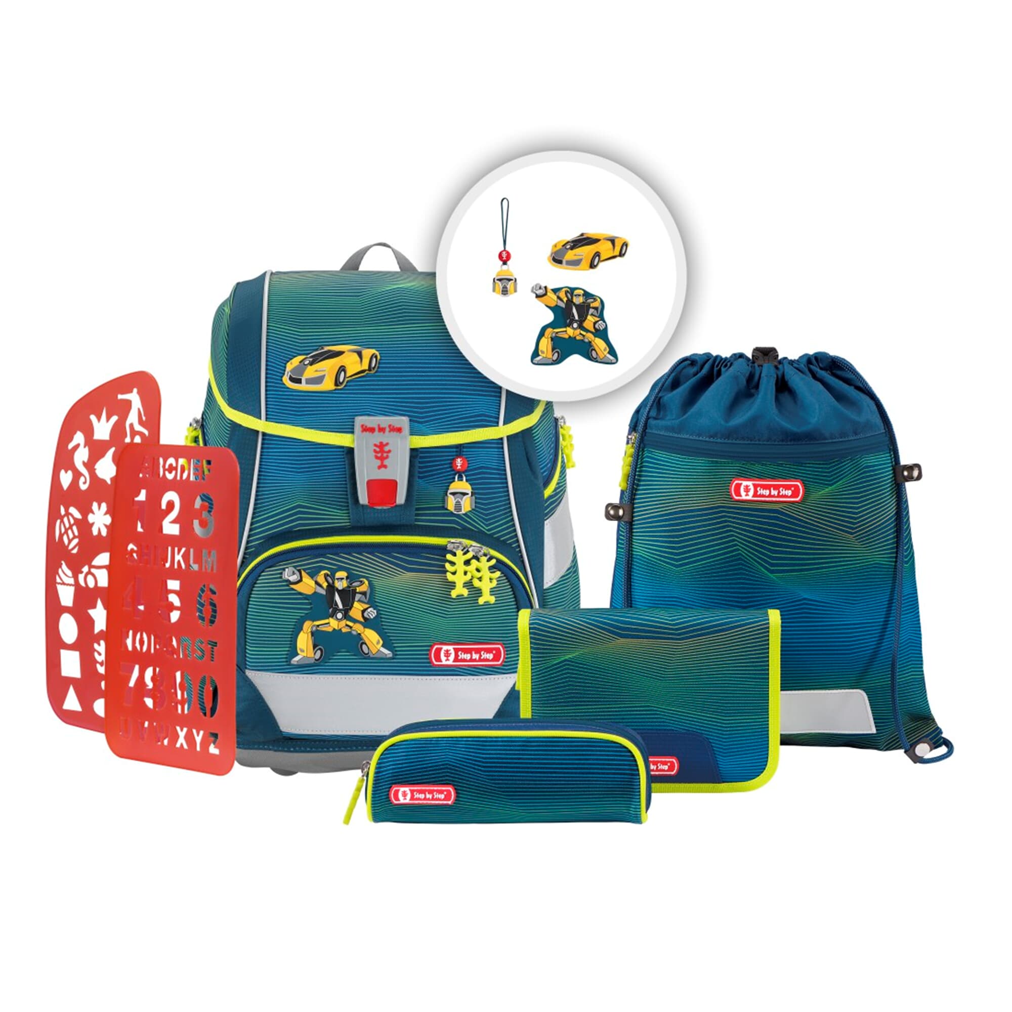 Schulranzen-Set 2IN1 PLUS - Soccer Ben