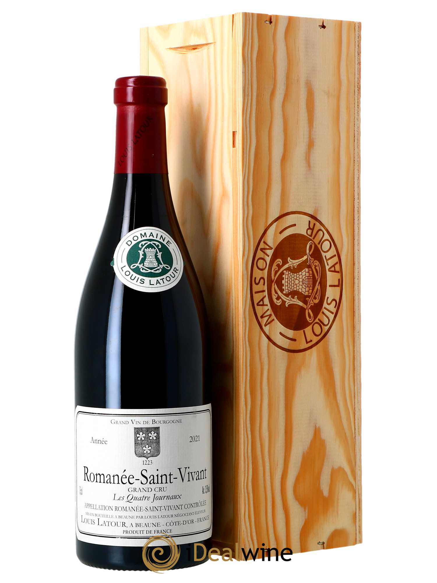 Romanée-Saint-Vivant Grand Cru Les Quatre Journaux Louis Latour  2021 - Lot de 1 Bouteille