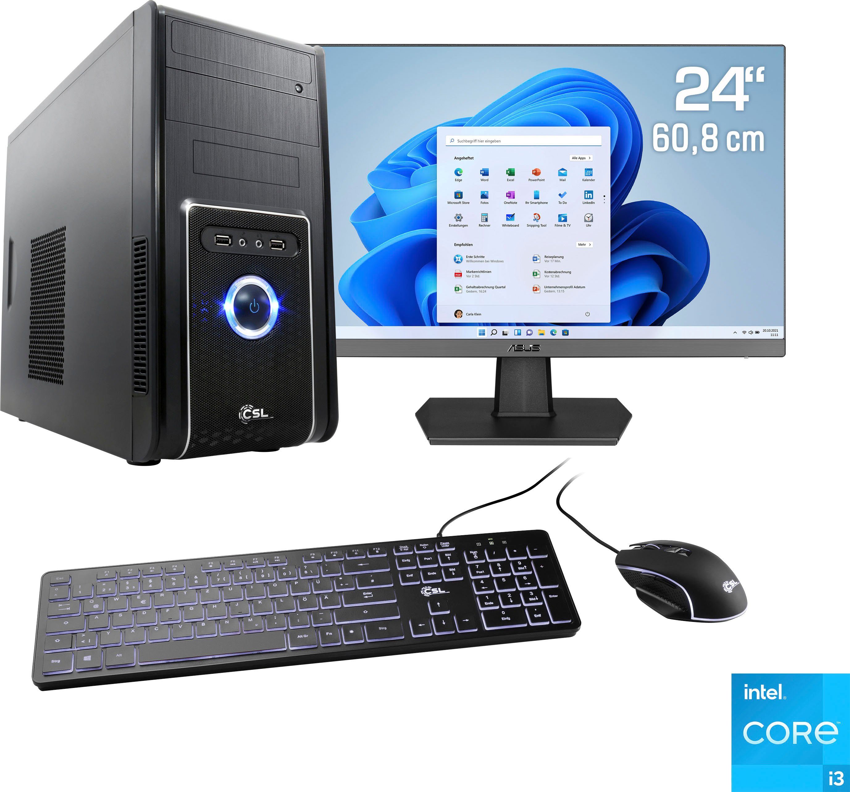 CSL Speed V25816 PC-Komplettsystem (24