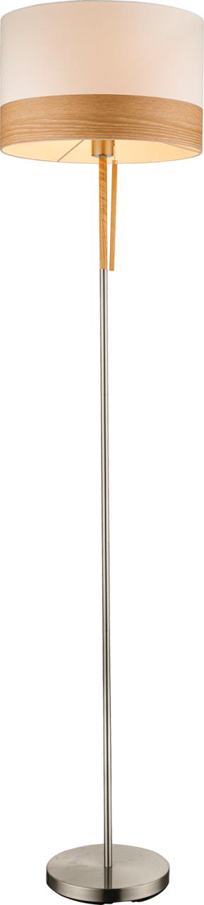 Globo Lighting - CHIPSY - Stehleuchte Metall Nickel matt, 1x E27