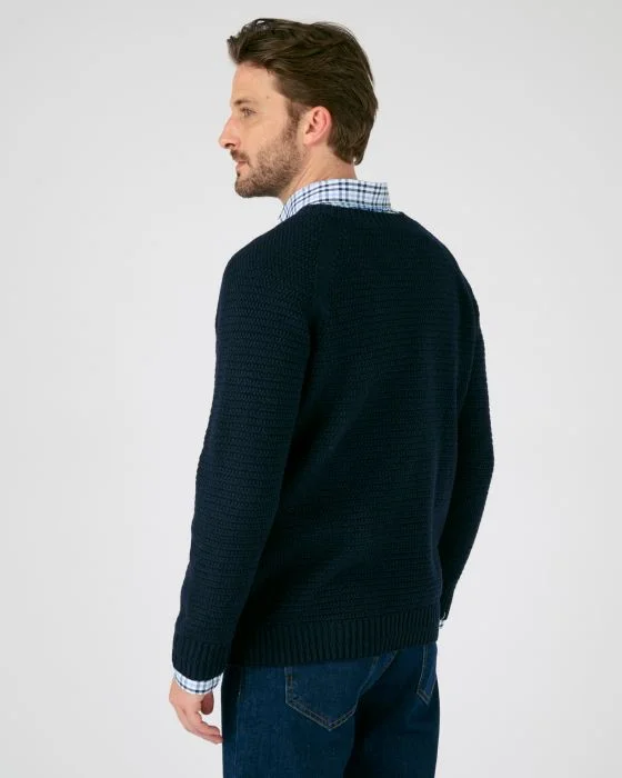 Pull maille chaude laine mérinos