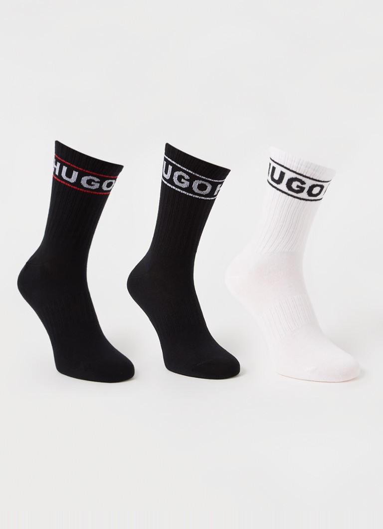 Chaussettes HUGO BOSS avec logo, lot de 3