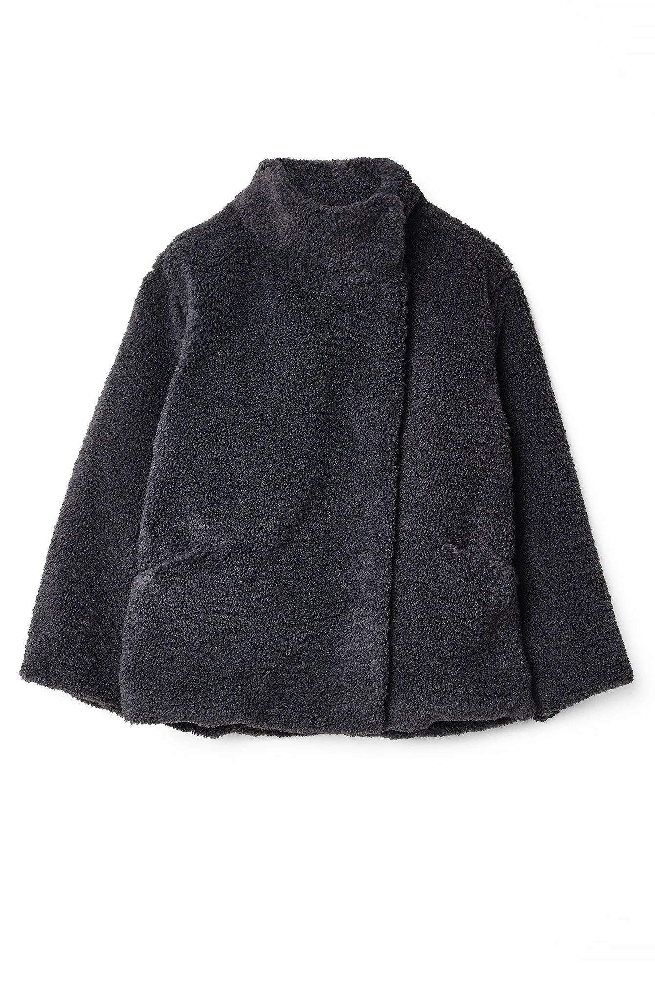 Oversized Teddy-Jacke