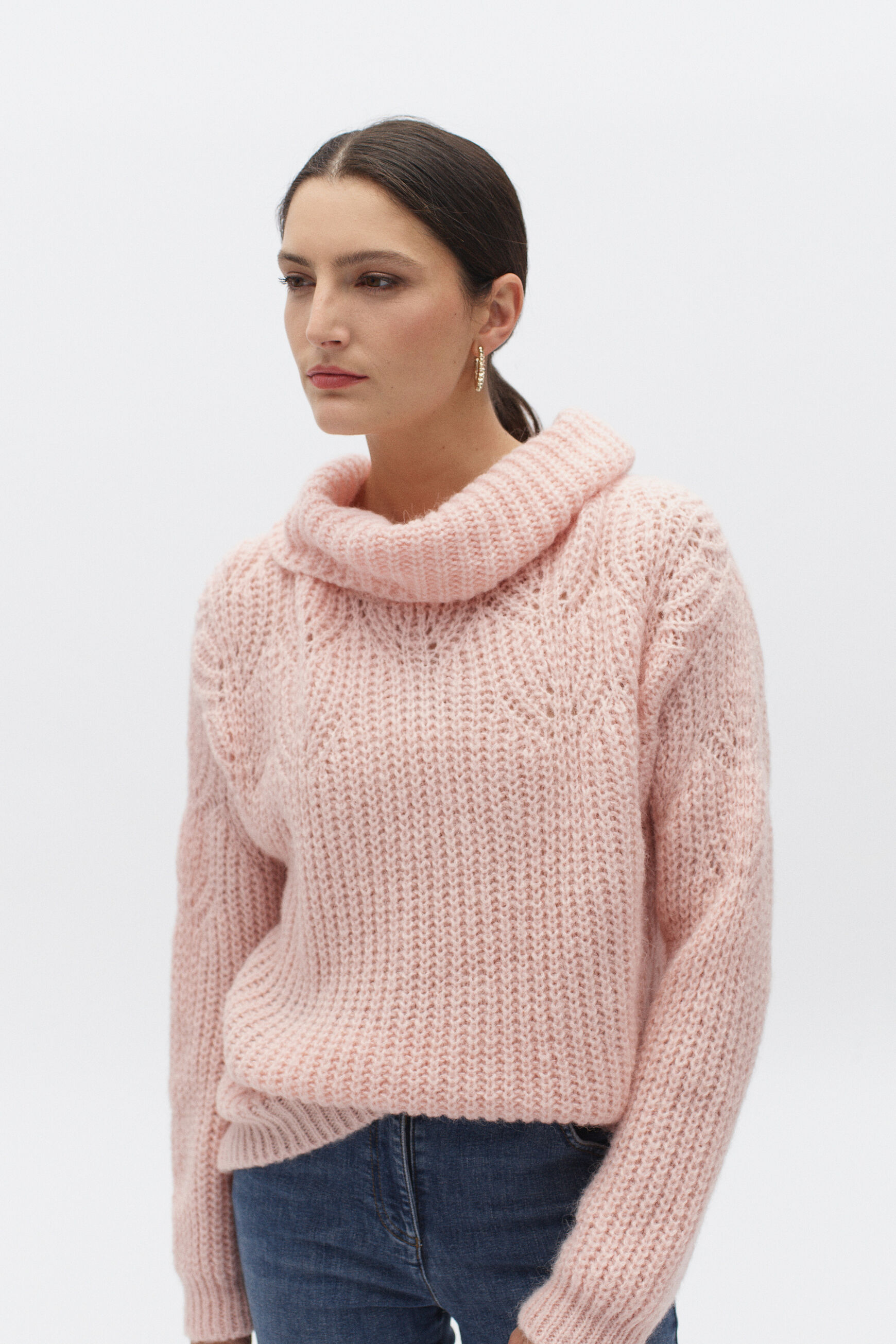 pull dora rose clair femme