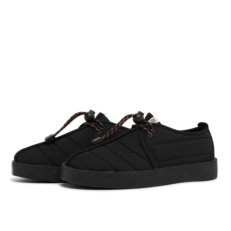Clarks Trek Cup black quilted