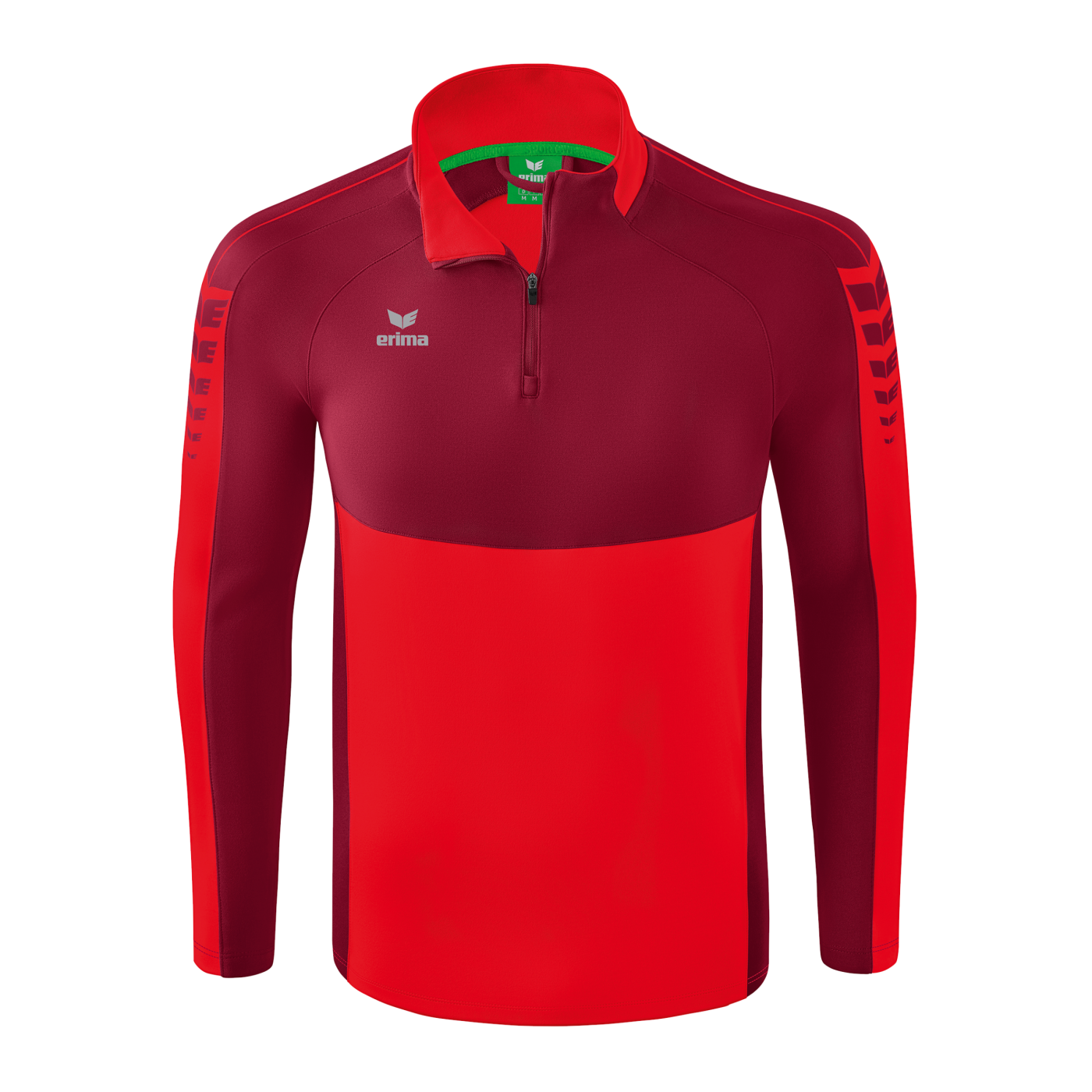 Erima SIX WINGS HalfZip Sweatshirt Rot