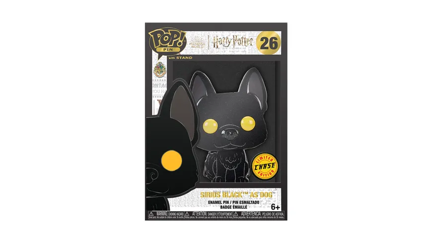 Funko - POP! - Harry Potter - Pin Sirius Black As Dog (Glow)