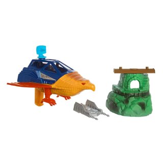 Masters of the Universe Origins Fahrzeug Talon Fighter with Point Dread