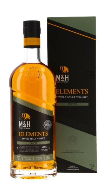 M&H Elements Peated 0,7 l·46 % vol
