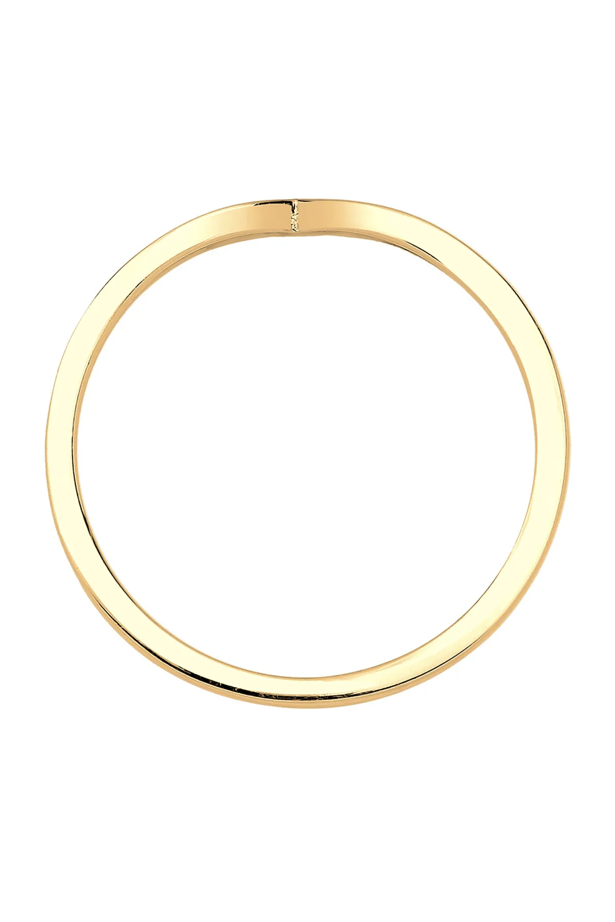ELLI  Ring V-Stacking Geo Trend Blogger 925 Sterling Silber