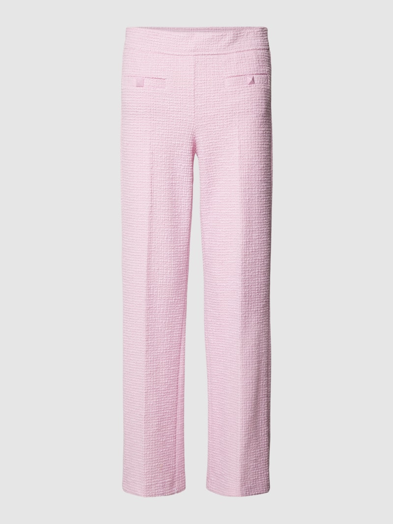 Stoffhose mit Bügelfalten Modell 'FAITH' in rosa