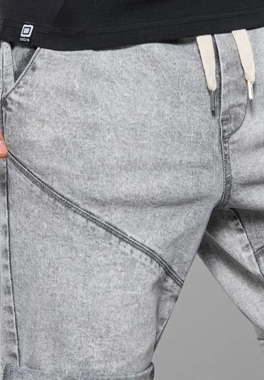 Pantalones cortos de mezclilla ombré