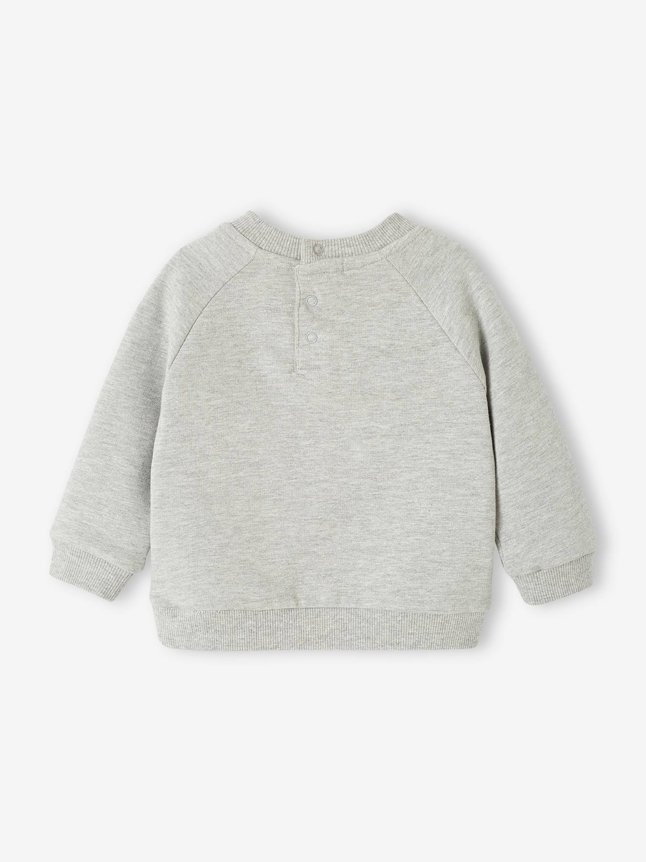 Mickey Baby Sweatshirt Disney MICKY MAUS - grau meliert