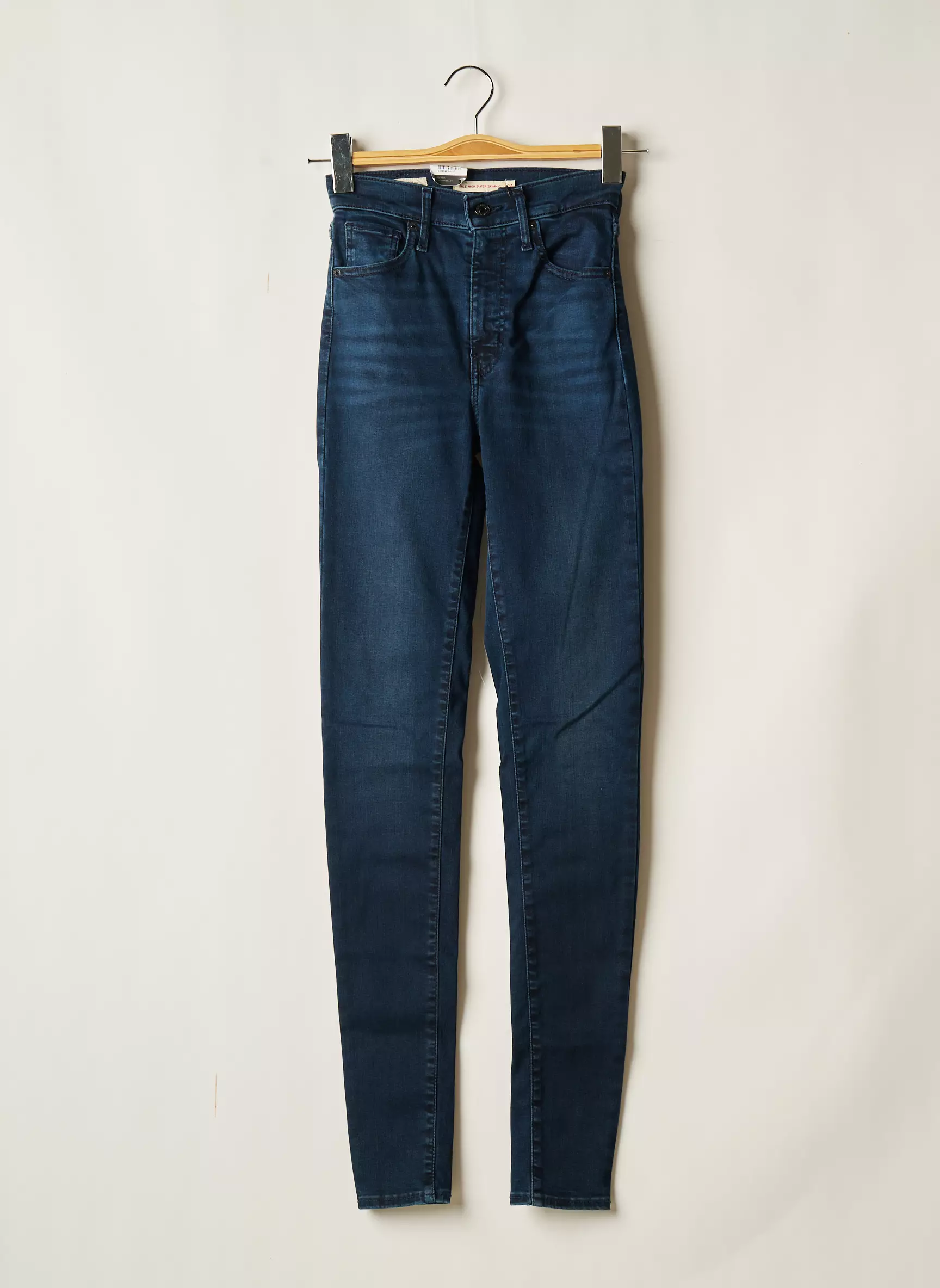 Levis Jeans Skinny Femme couleur bleu