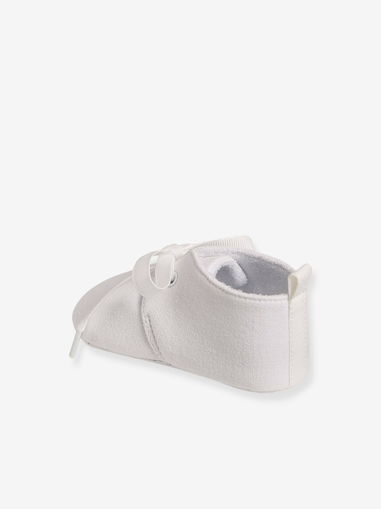 Vertbaudet Weiche Baby Schuhe - weiß
