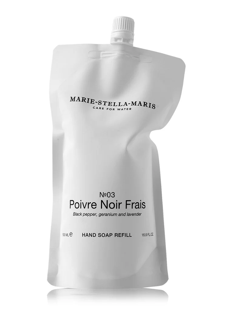 Marie-Stella-Maris Nr.03 Poivre Noir Frais roku ziepju uzpilde 500 ml
