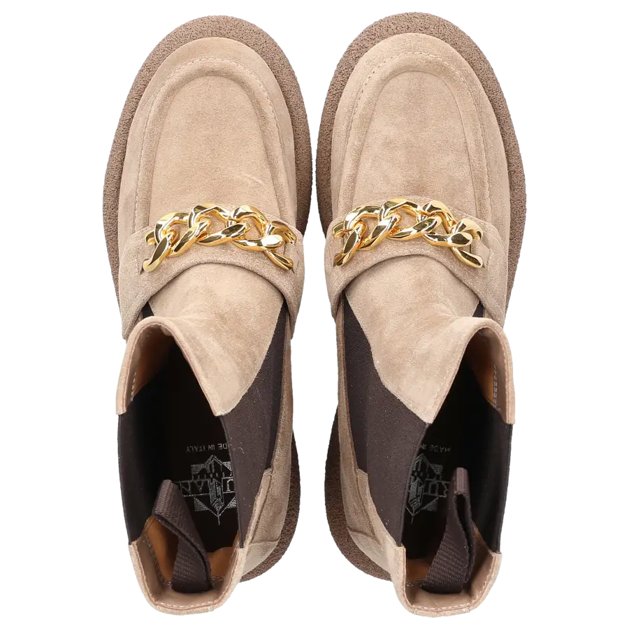 Truman's - Chelsea Boots 9678 Veloursleder - grau