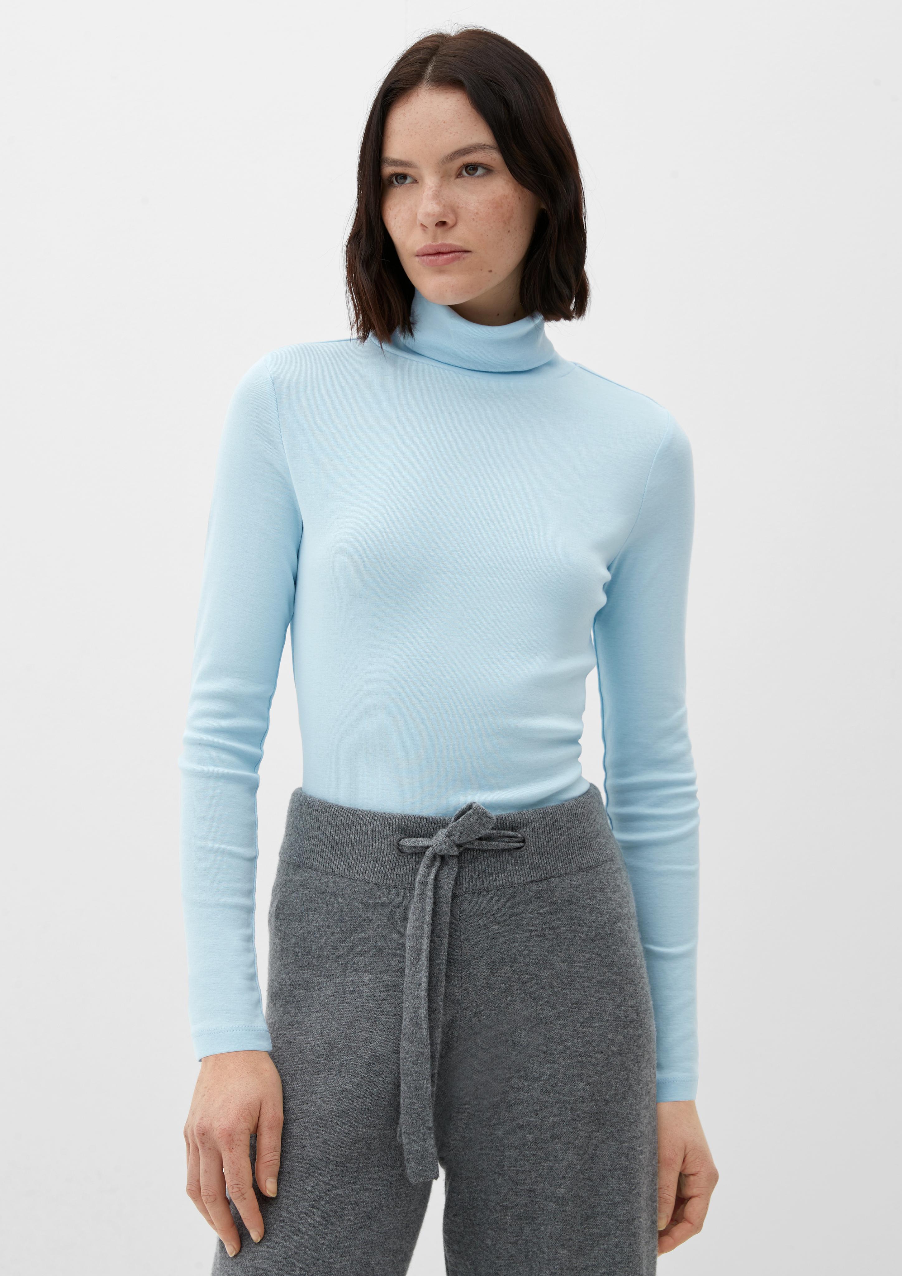 Longsleeve mit Rippstruktur  2127592-5145