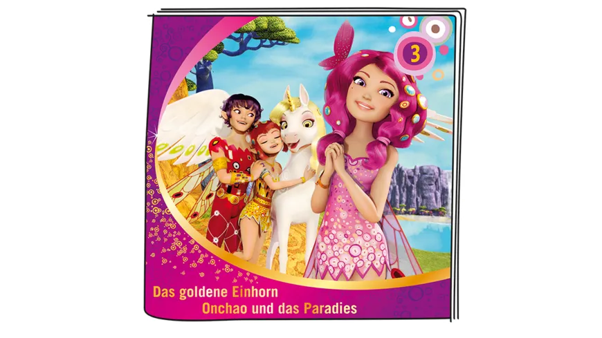 tonies - Hörfigur für die Toniebox: Mia and me: Das goldene Einhorn / Onchao und das Paradies