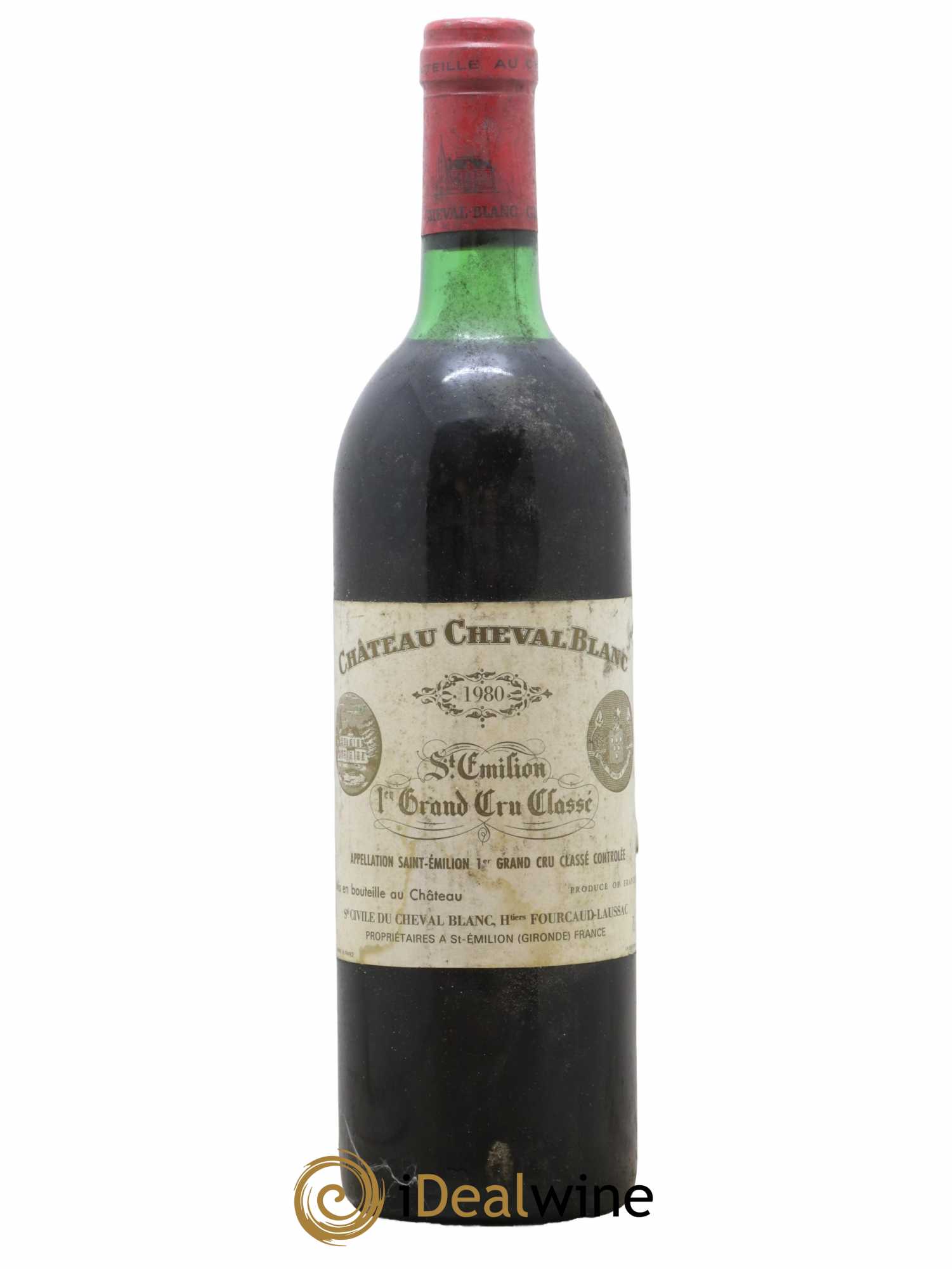 Château Cheval Blanc 1er Grand Cru Classé A  1980 - Lot de 1 Bouteille
