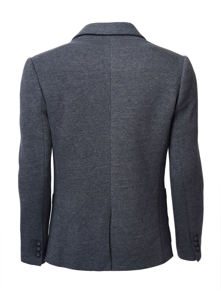 Steffen Klein Sweat-Sakko Centered in grau günstig kaufen