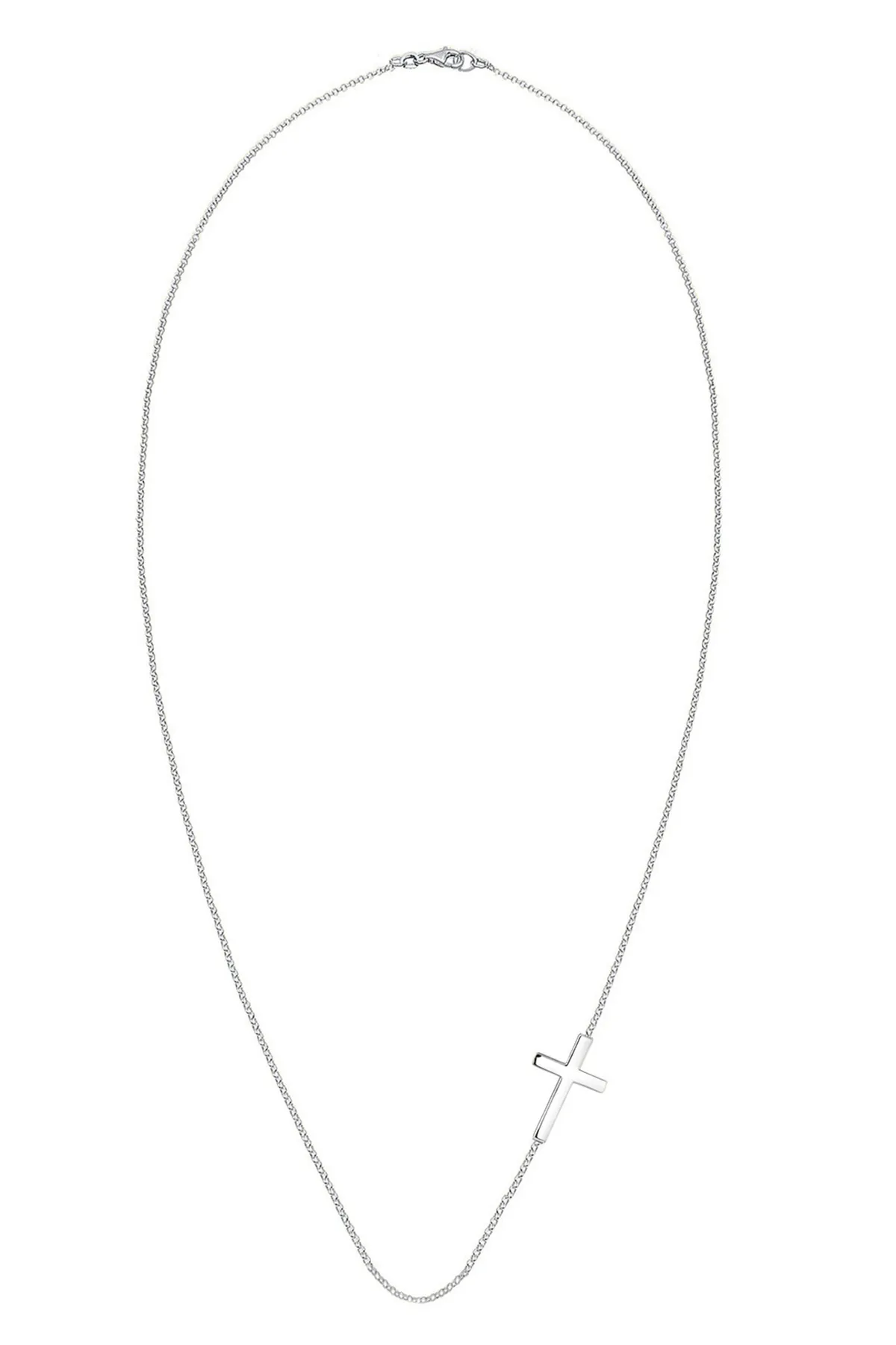 ELLI  Halskette Trend Kreuz Symbol Glaube Religion 925 Silber