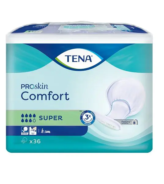 Tena Comfort ProSkin Super, anatominės sauskelnės