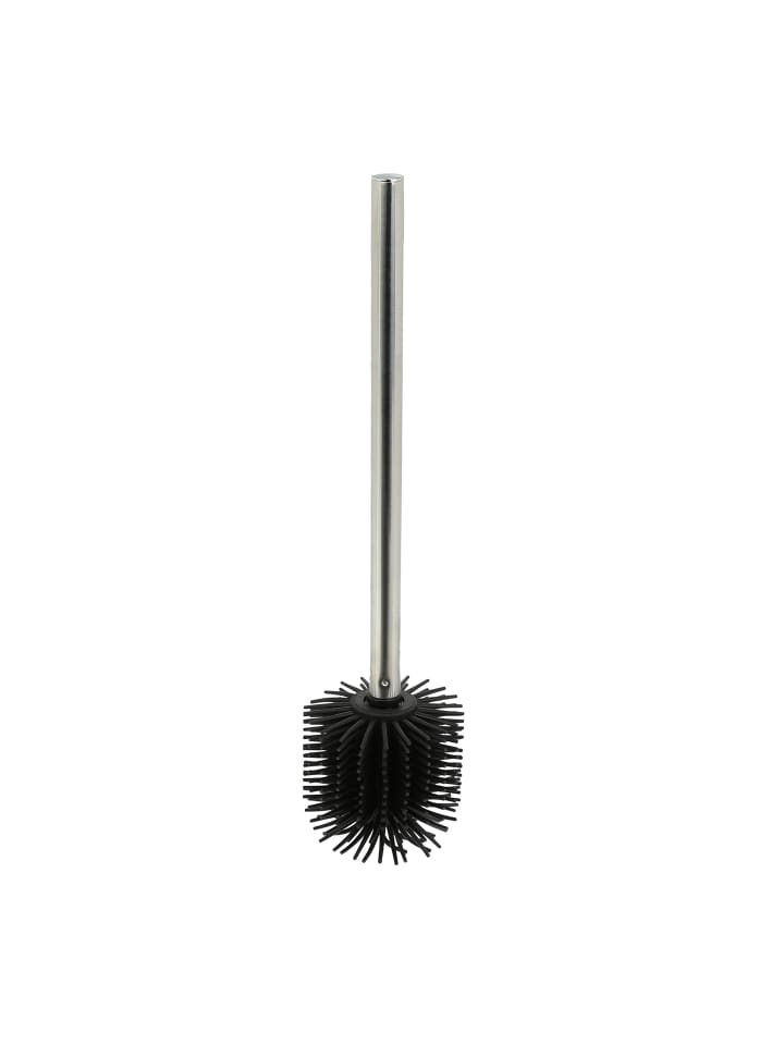 relaxdays 2x Toilettenbürste in Schwarz/ Silber günstig kaufen onesize