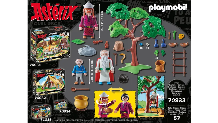 PLAYMOBIL 70933 - Asterix: Miraculix mit Zaubertrank