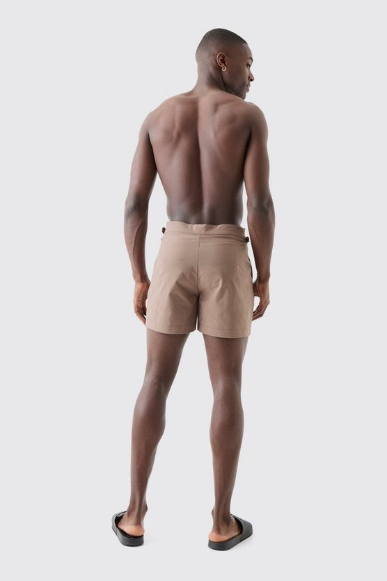 Kurze smarte Badehose mit Schnalle