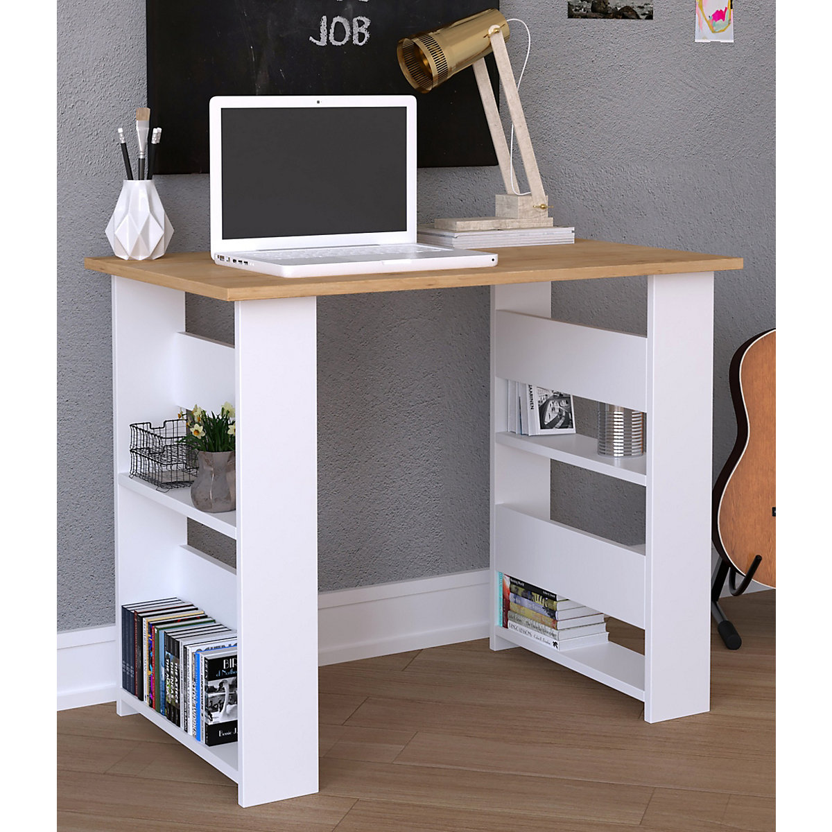 Holz Schreibtisch Computertisch Arbeitstisch Bürotisch Büro Tisch Efilo
