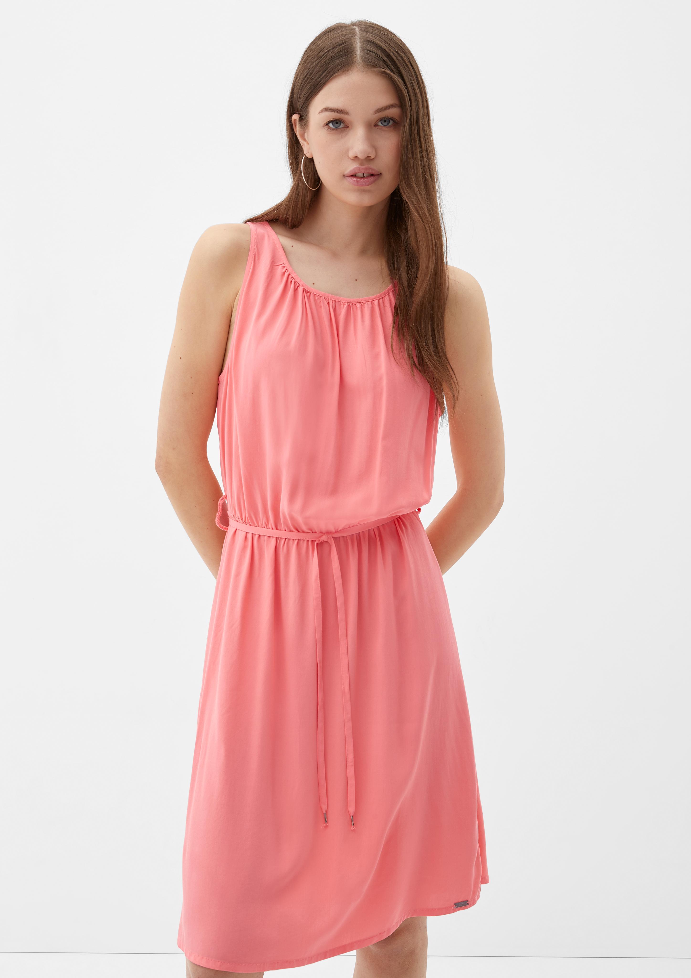 Viskosekleid mit Raffung  2132725-4281