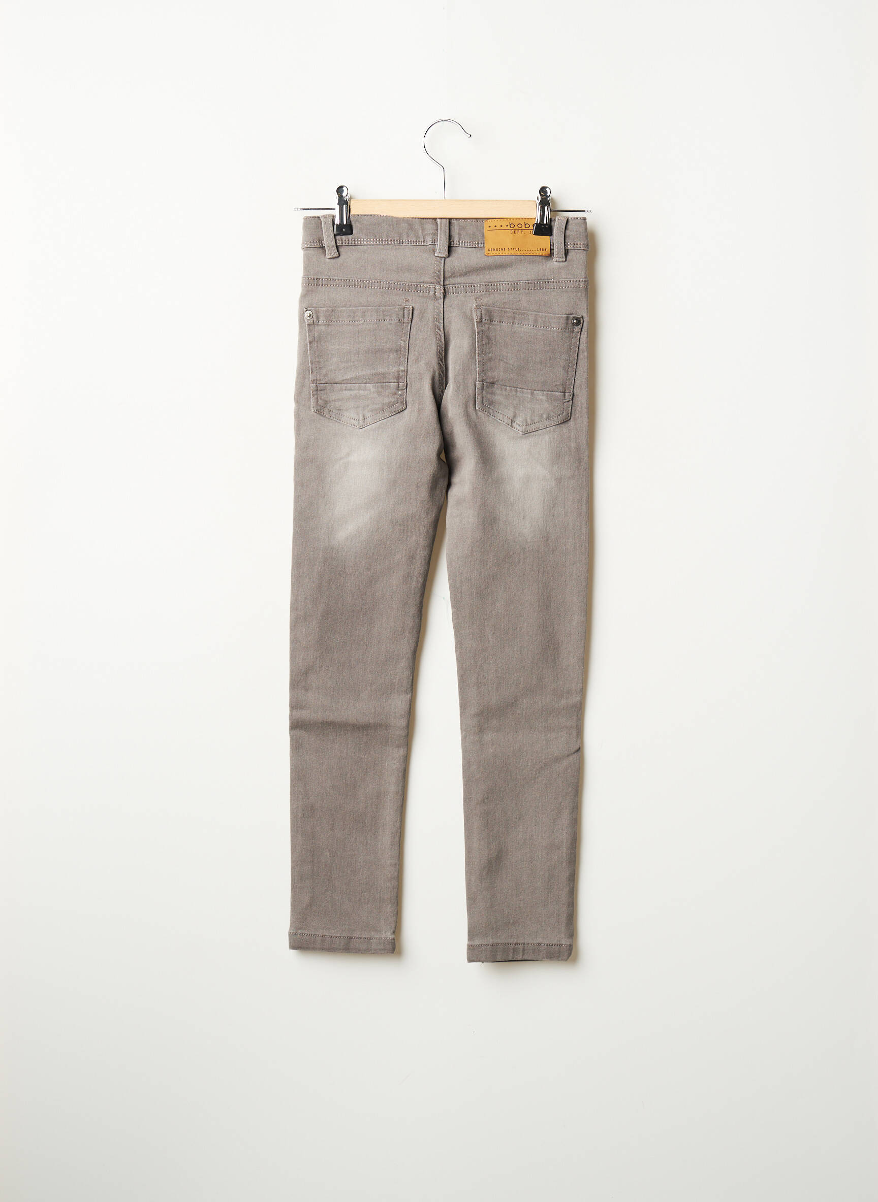 Boboli Jeans Coupe Slim Fille couleur gris