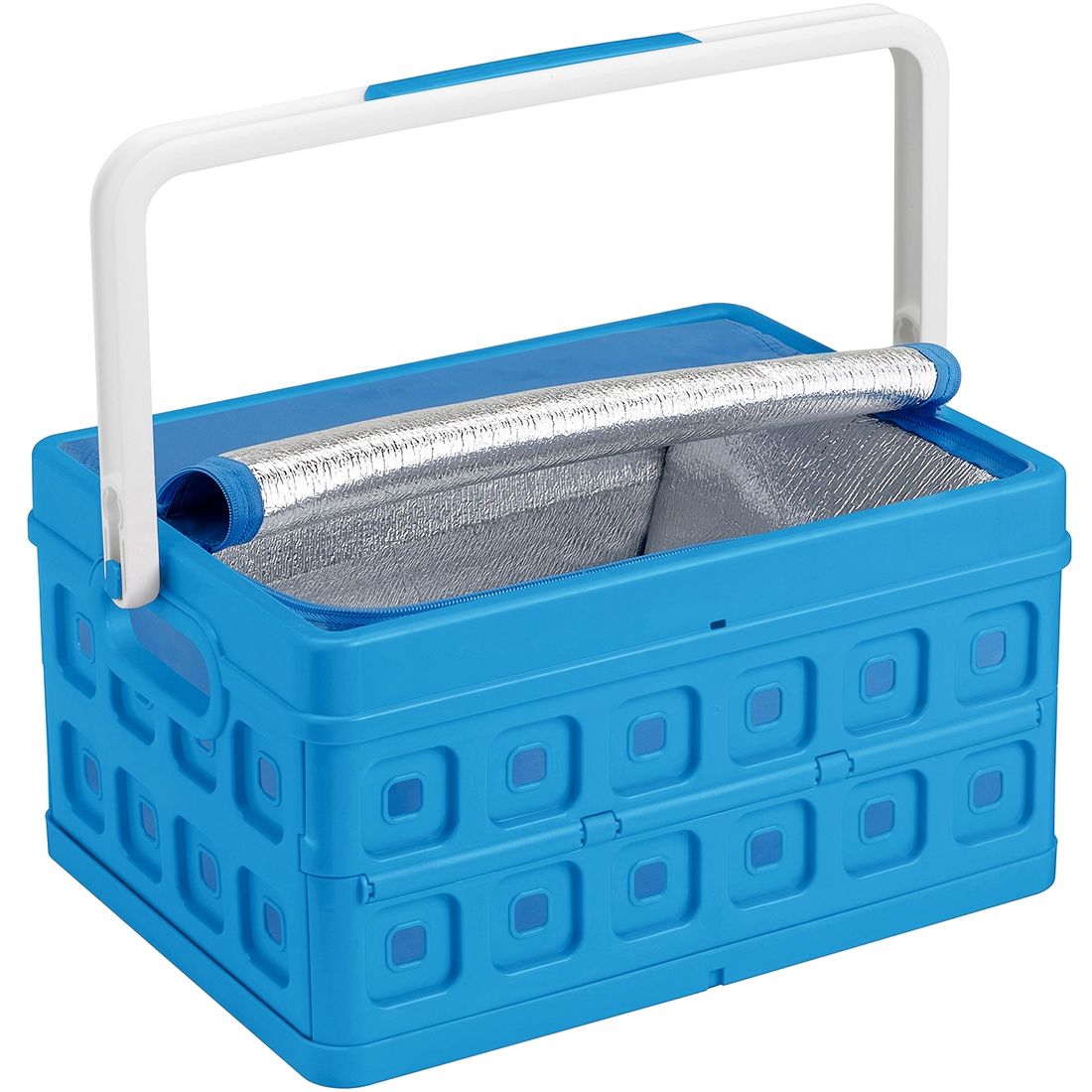 Sunware Square 24 Liter Klappbox mit Griff und Kühltasche