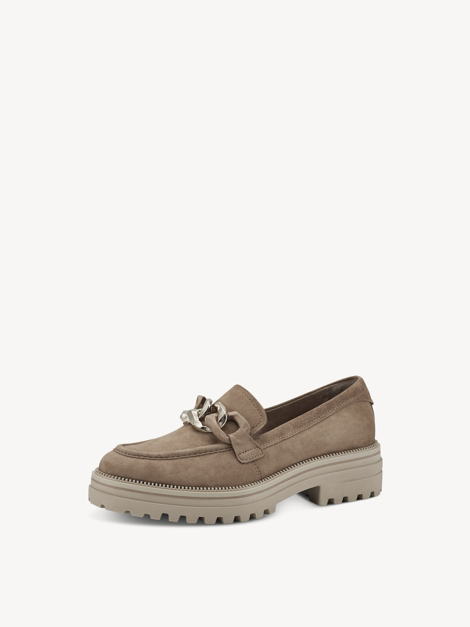 Slipper en cuir - marron