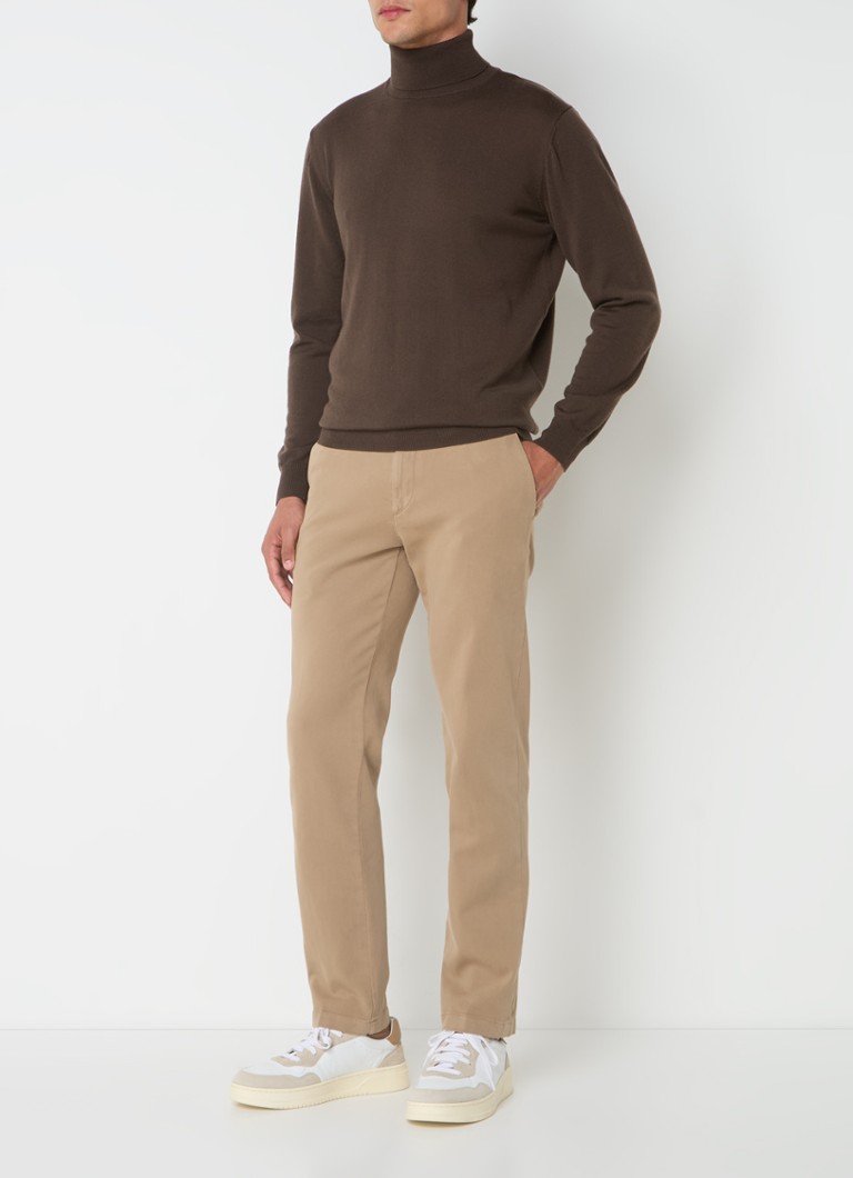 Boggi Milano Slim fit chino with stitching pockets