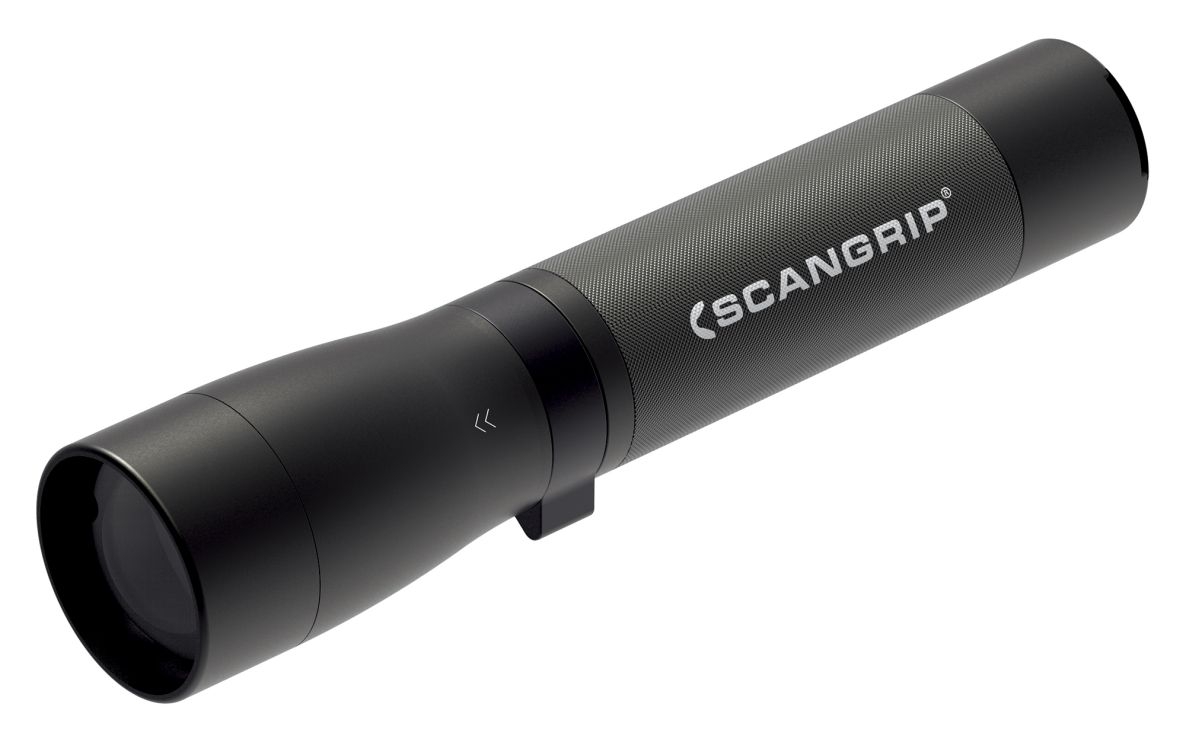 Scangrip 03.5137 FLASH 600 R Robust and powerful rechargeable flashlight with 600 lumens and boost function