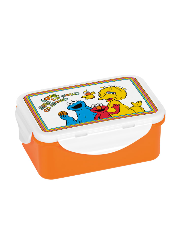 Geda Labels Brotdose Sesamstraße Classic moments  in Orange - 650ml günstig kaufen onesize