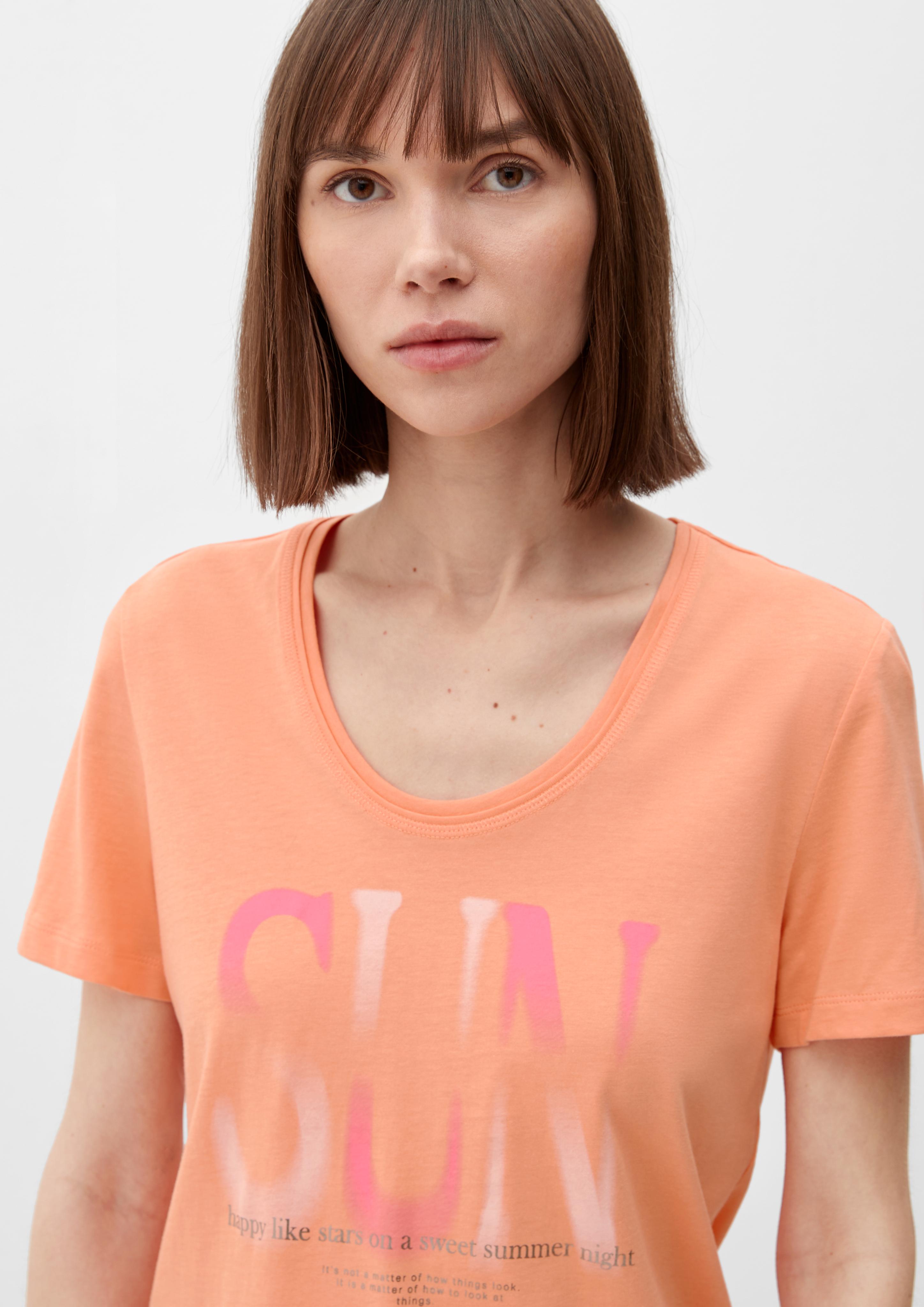 T-Shirt mit Statement-Print  2132800-21D0