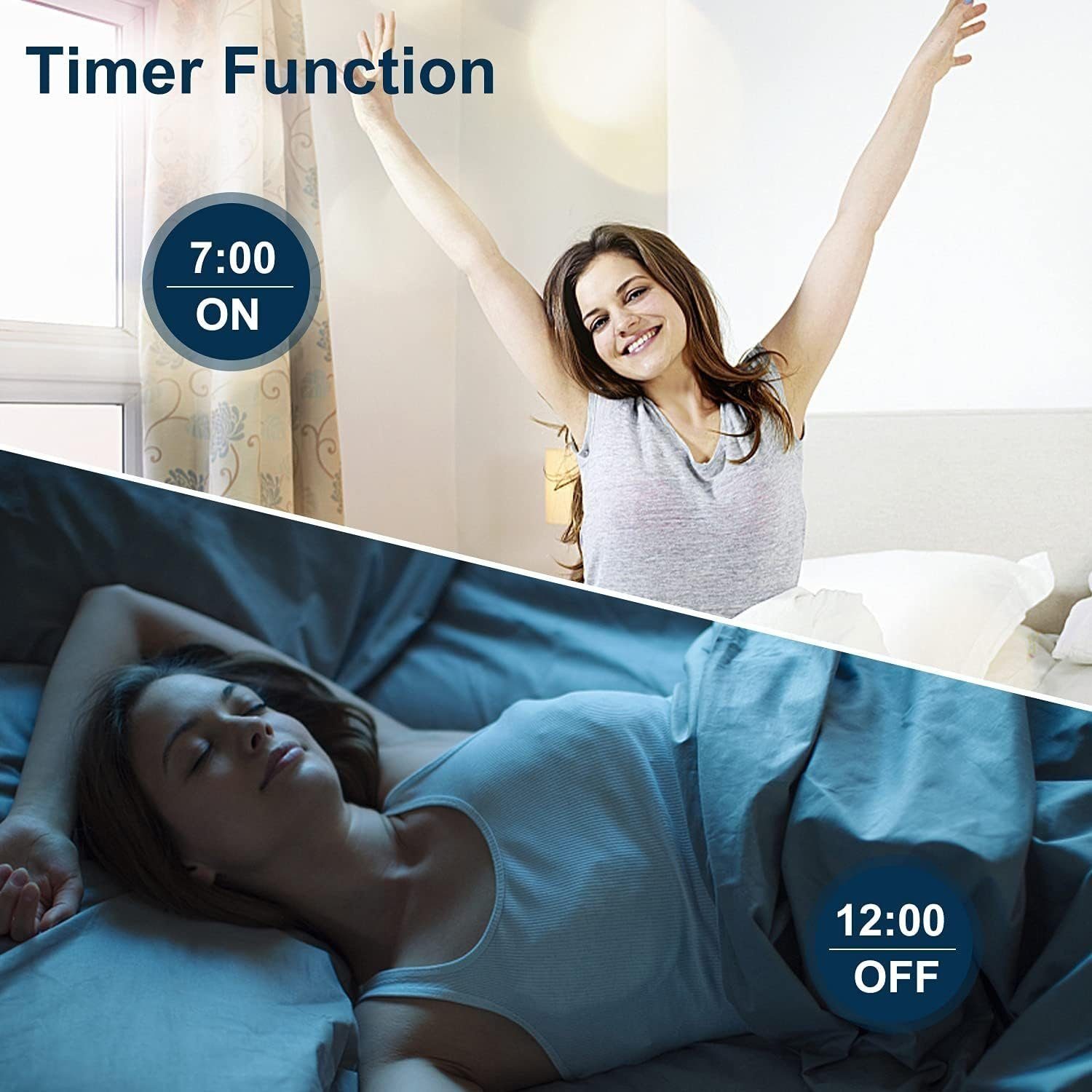 KESSMANN Lichtschalter Smart Home Touch Wifi 2-Weg Lichtschalter Wireless Schalter weiß Glas (Energiesparend, 1-St., smarthome Schalter ohne für Steckdose Alexaschalter Licht Lampe), kompatibel mit Alexa Google Assistant LED Wandschalter WLAN Timer f