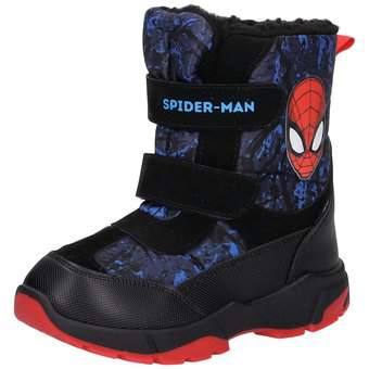 Spiderman Klett Boots in schwarz