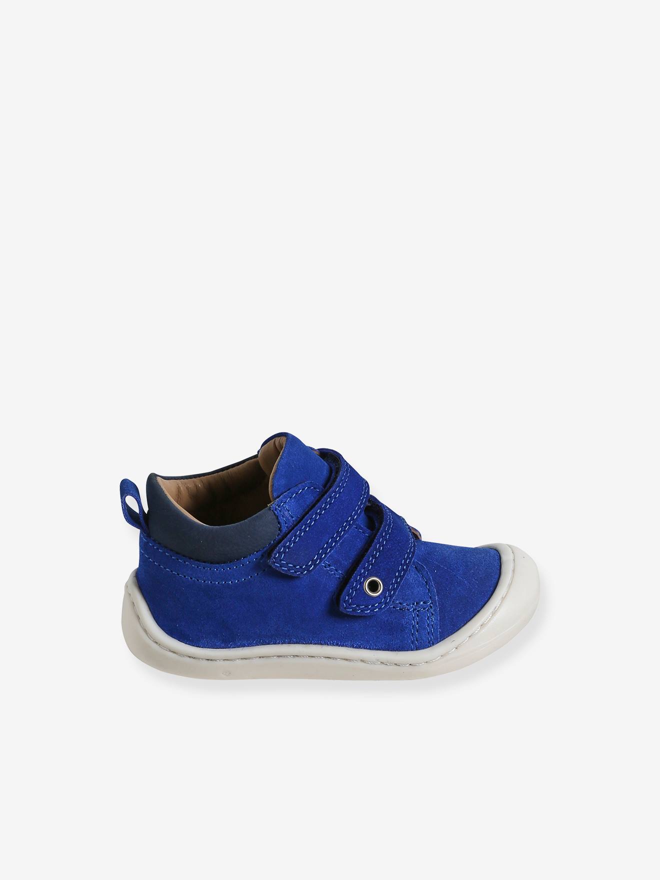 Vertbaudet Baby Lauflern-Boots mit Klett - blau